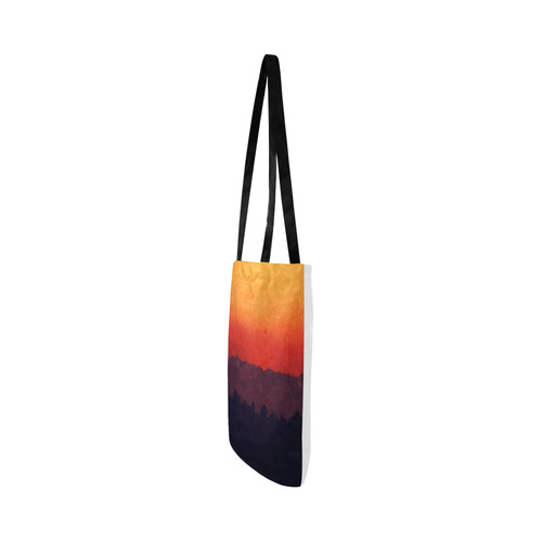 Five Shades of Sunset Reusable Shopping Bag Model 1660 (Two sides)