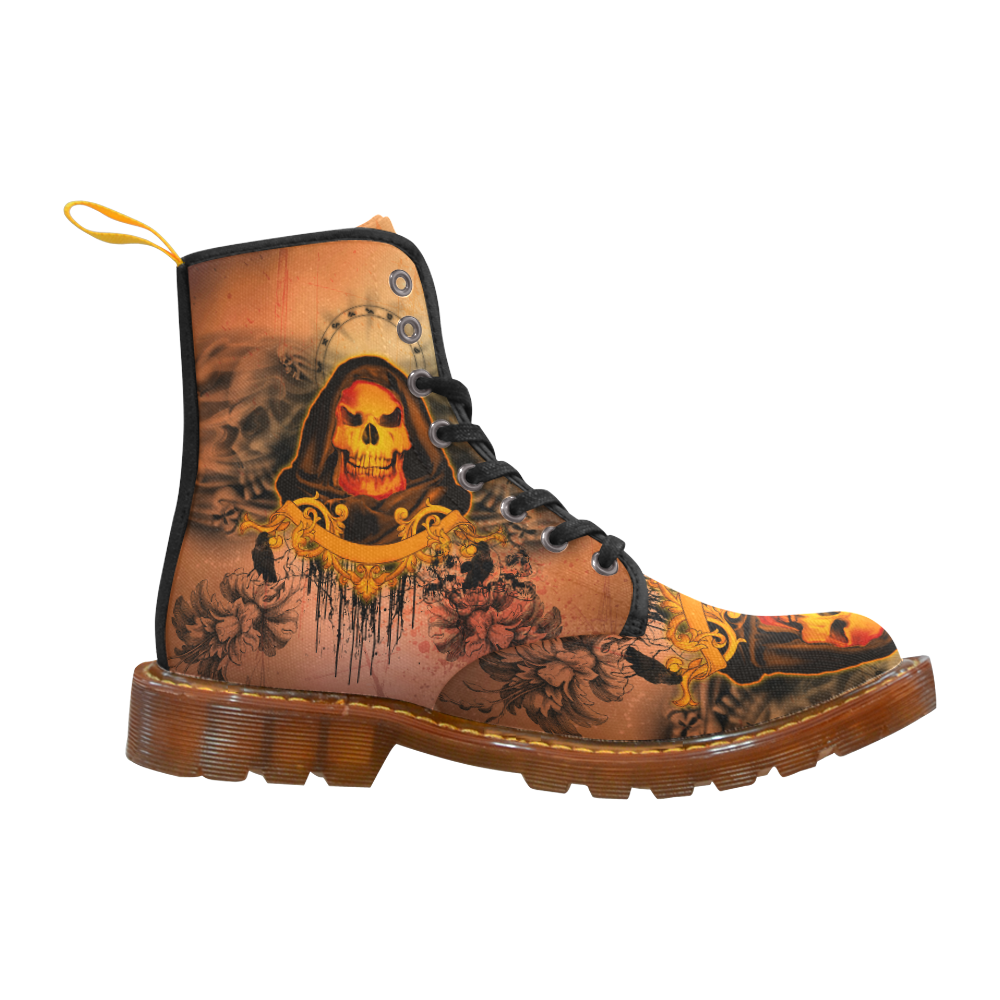 The skulls Martin Boots For Women Model 1203H