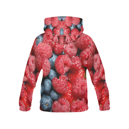 Berries All Over Print Hoodie for Men (USA Size) (Model H13)