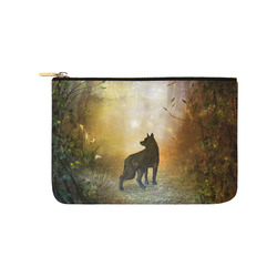 Teh lonely wolf Carry-All Pouch 9.5''x6''