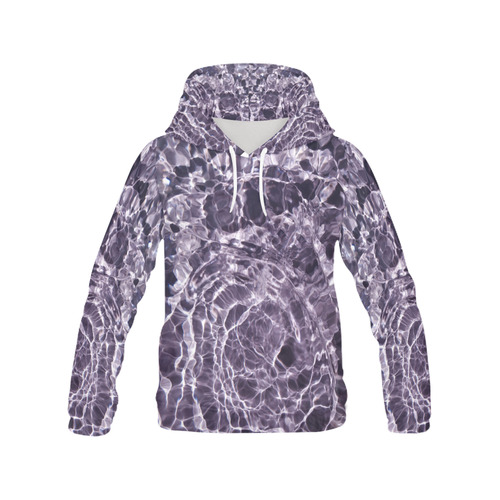 violaceous soul All Over Print Hoodie for Women (USA Size) (Model H13)