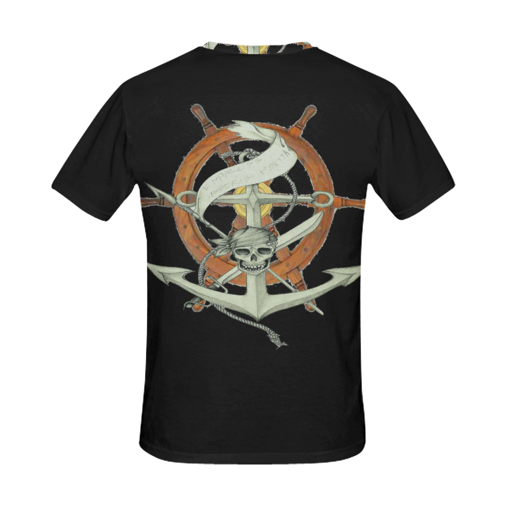 Pirates Of The Seas All Over Print T-Shirt for Men (USA Size) (Model T40)