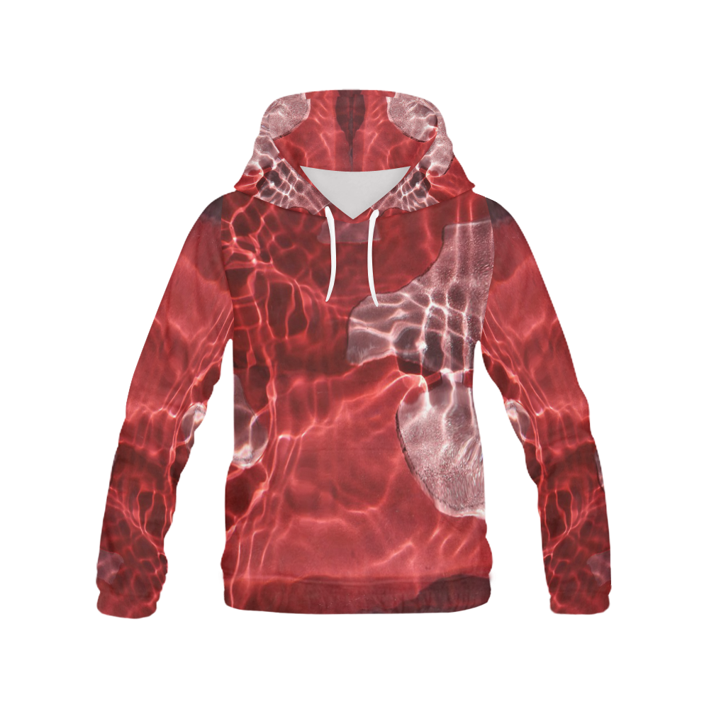 red river All Over Print Hoodie for Women (USA Size) (Model H13)