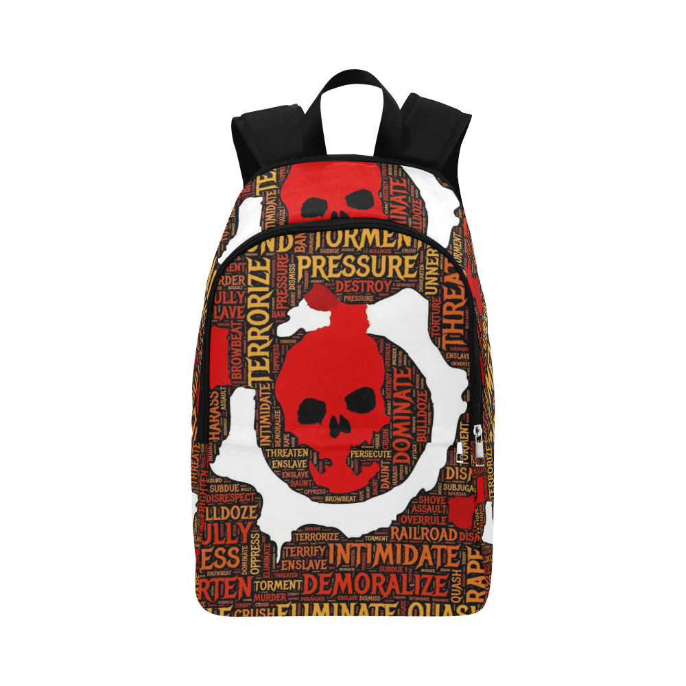 le skull Fabric Backpack for Adult (Model 1659)
