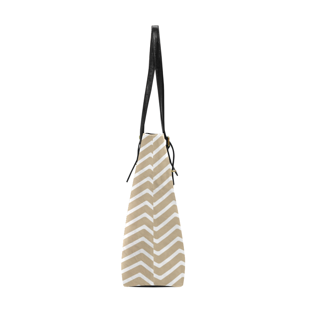 Chevron Paper Euramerican Tote Bag/Small (Model 1655)