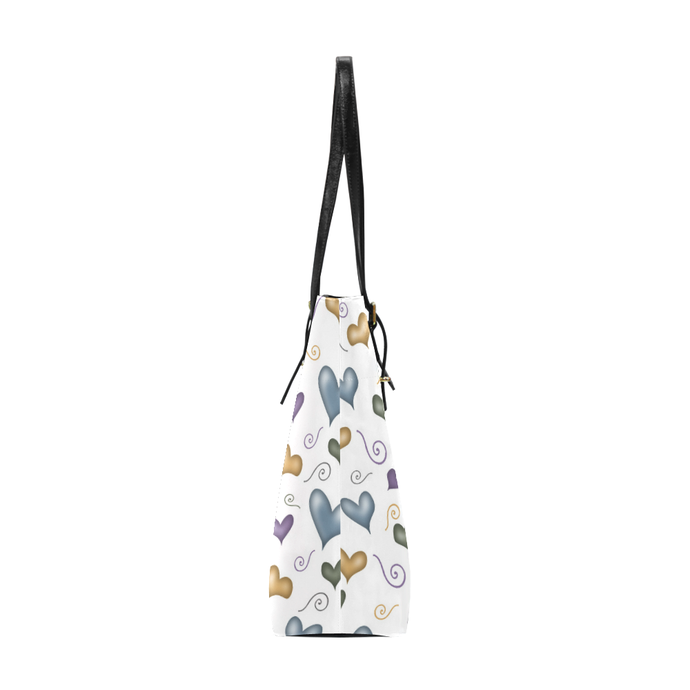 Heart Euramerican Tote Bag/Small (Model 1655)