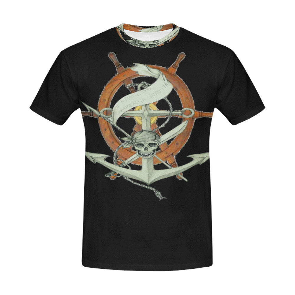 Pirates Of The Seas All Over Print T-Shirt for Men (USA Size) (Model T40)