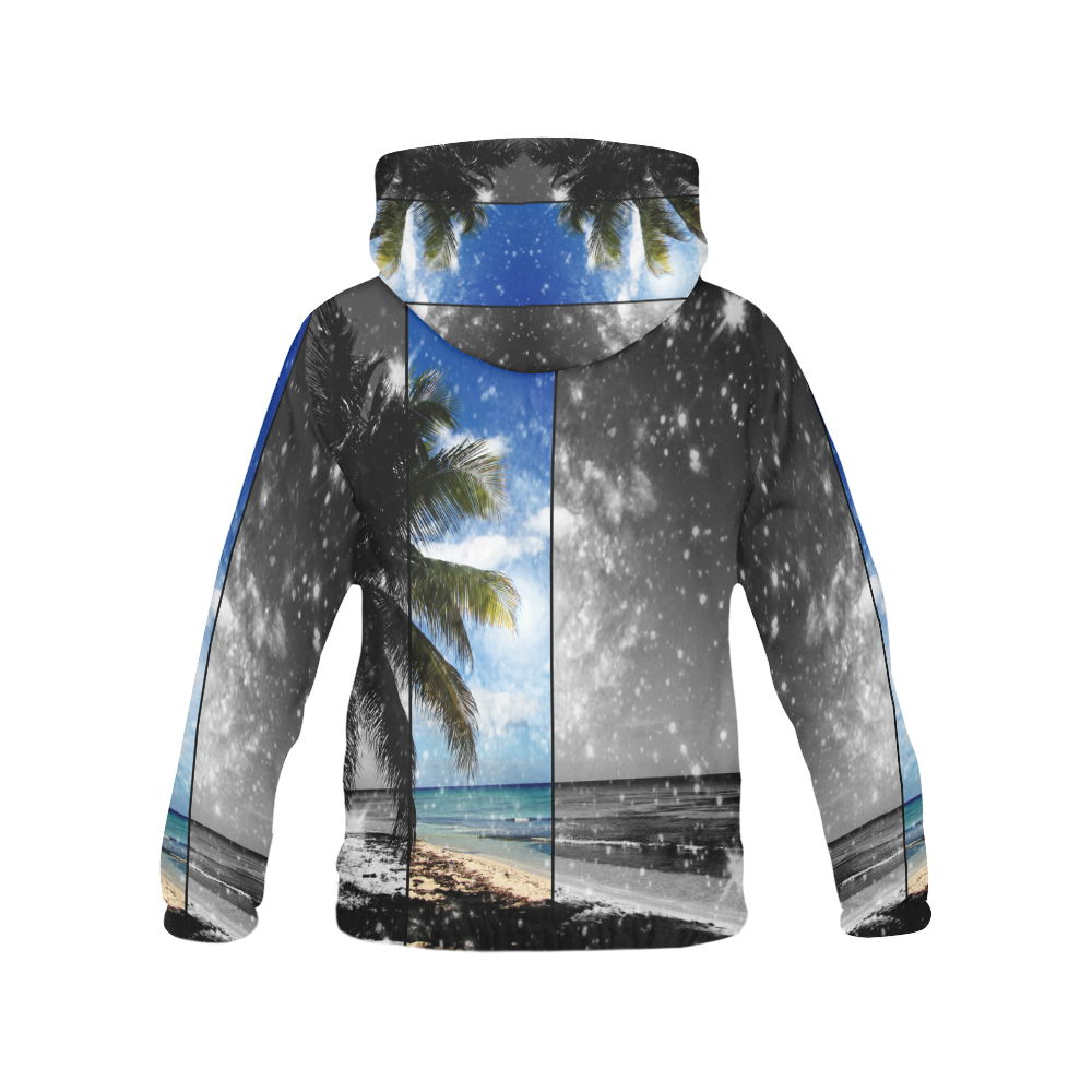 Caribbean Dreaming All Over Print Hoodie for Men (USA Size) (Model H13)