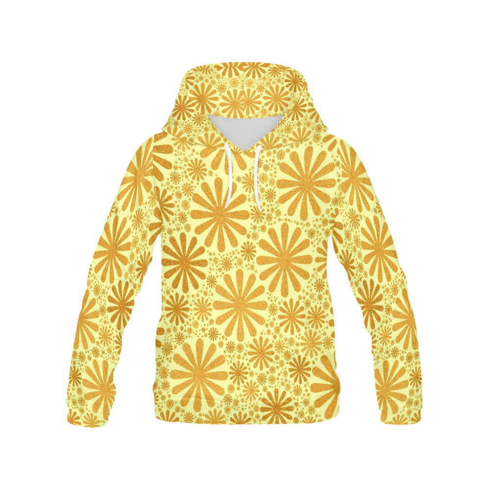 lovely shapes 716D All Over Print Hoodie for Women (USA Size) (Model H13)