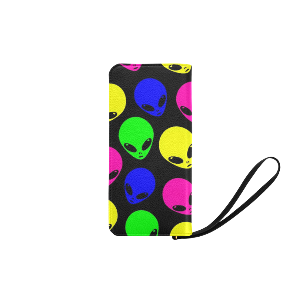 Neon Alien Women's Clutch Purse (Model 1637)