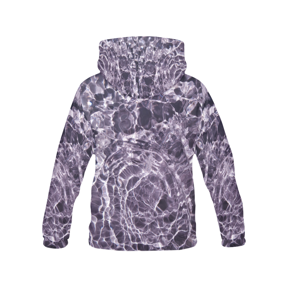 violaceous soul All Over Print Hoodie for Women (USA Size) (Model H13)