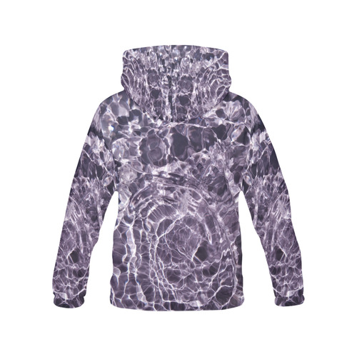 violaceous soul All Over Print Hoodie for Women (USA Size) (Model H13)