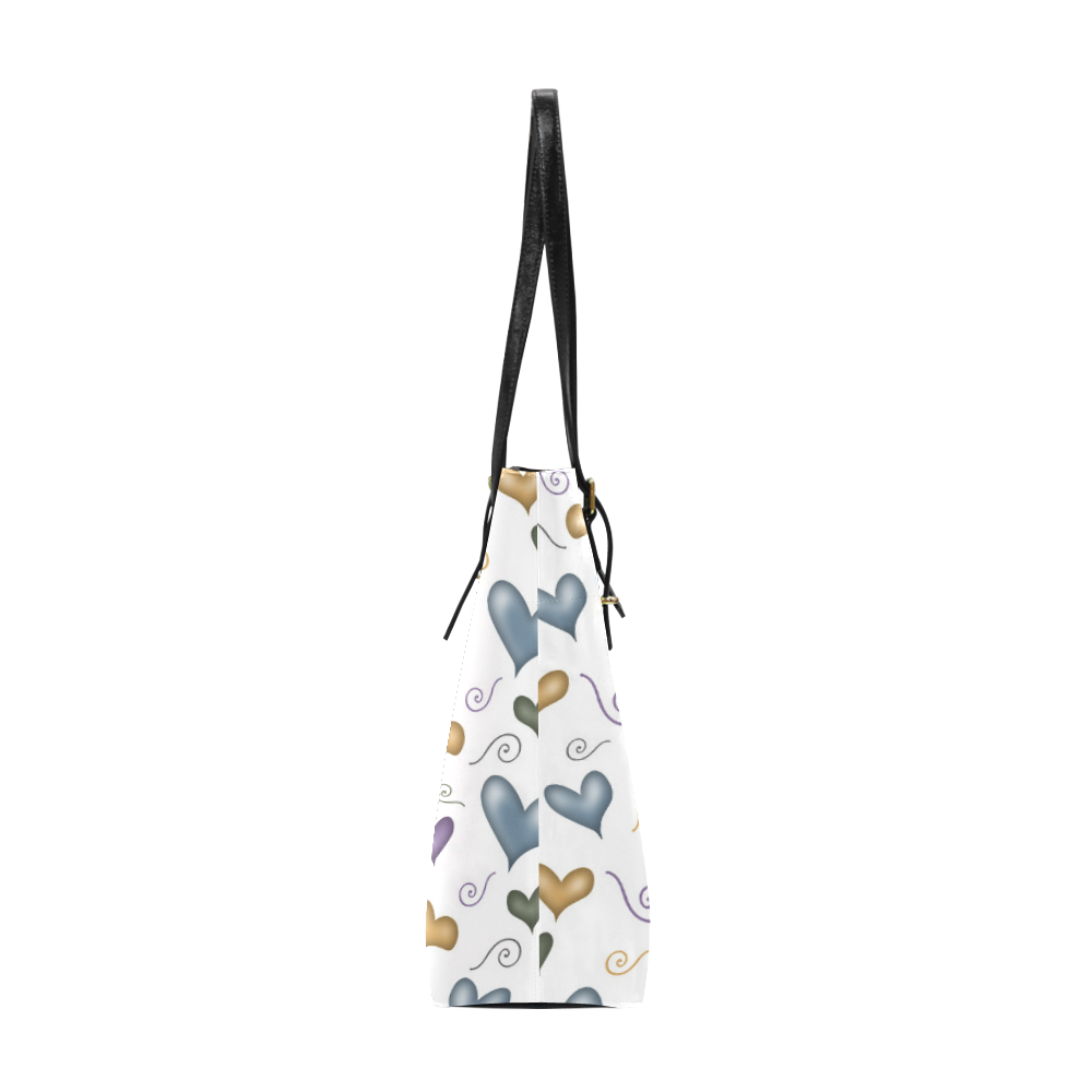 Heart Euramerican Tote Bag/Small (Model 1655)