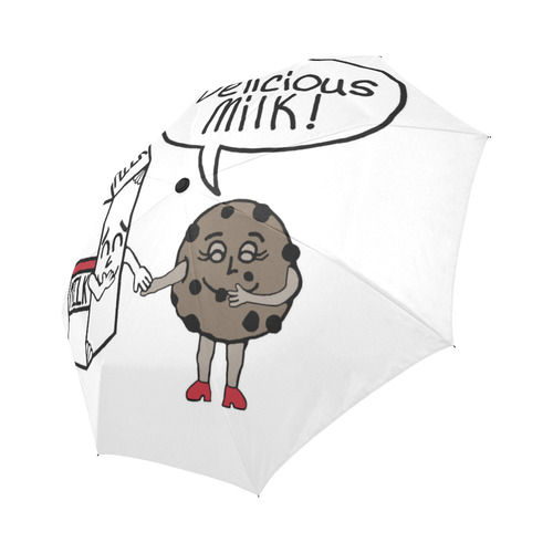 Delicious Milk Auto-Foldable Umbrella (Model U04)