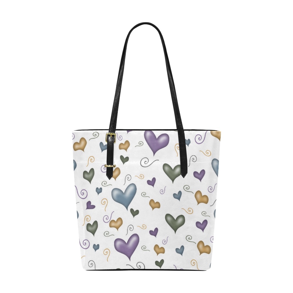 Heart Euramerican Tote Bag/Small (Model 1655)