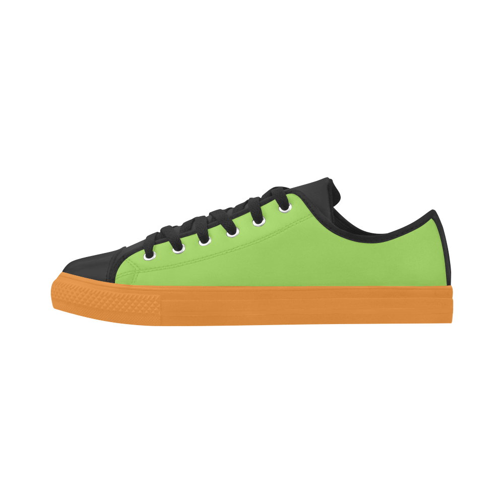 pistacho Aquila Microfiber Leather Women's Shoes (Model 031)