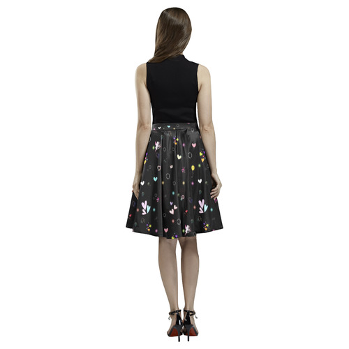 sweet love 417C by JamColors Melete Pleated Midi Skirt (Model D15)