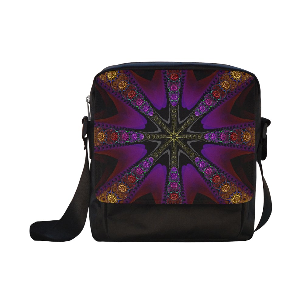 Folklore Crossbody Nylon Bags (Model 1633)