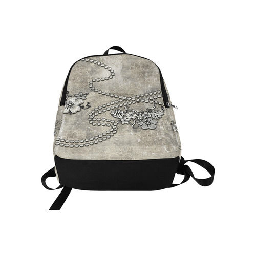 Decorative design, damask Fabric Backpack for Adult (Model 1659)