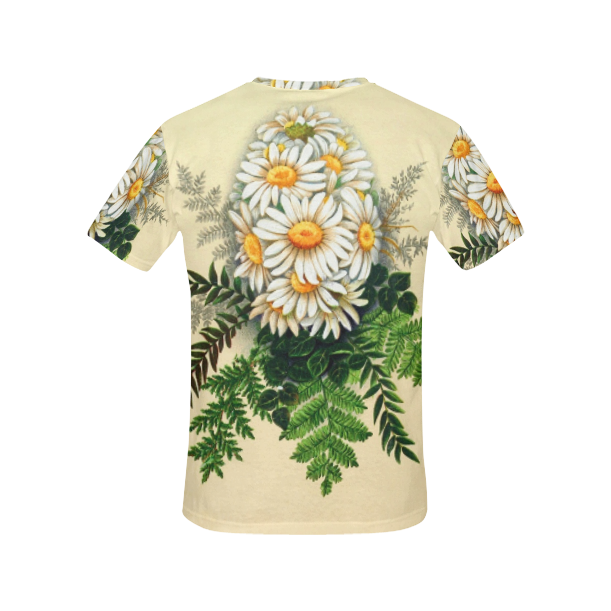 Daisy Easter Egg All Over Print T-Shirt for Women (USA Size) (Model T40)