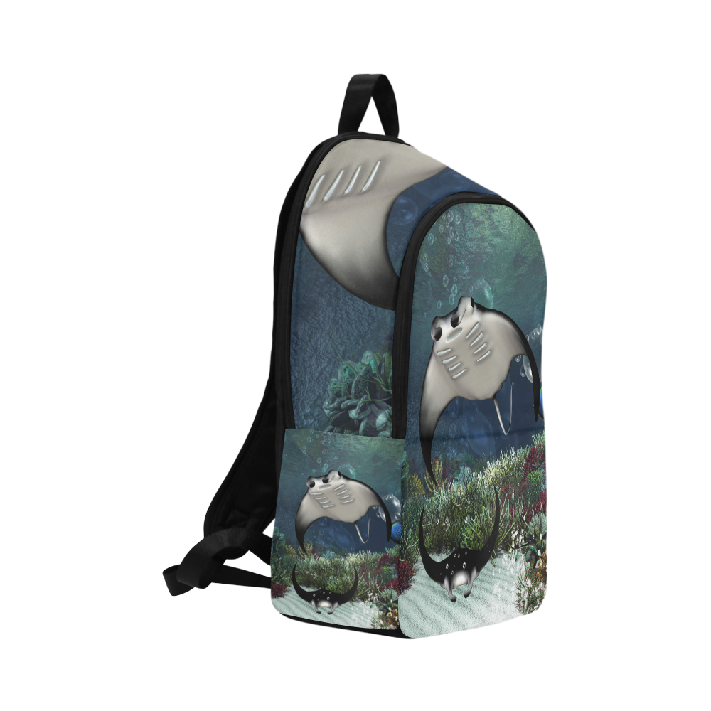 Awesme manta Fabric Backpack for Adult (Model 1659)