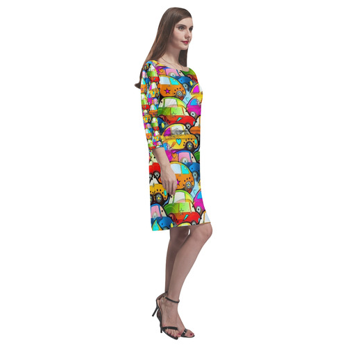 Traffic by Nico Bielow Rhea Loose Round Neck Dress(Model D22)