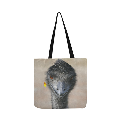 Happy Emu photo Reusable Shopping Bag Model 1660 (Two sides)