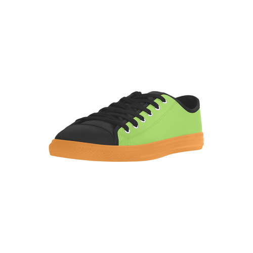 pistacho Aquila Microfiber Leather Women's Shoes (Model 031)