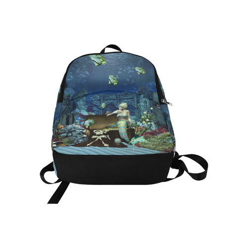 Underwater wold with mermaid Fabric Backpack for Adult (Model 1659)