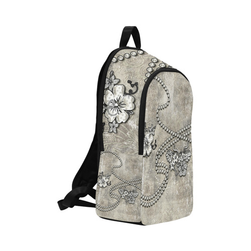 Decorative design, damask Fabric Backpack for Adult (Model 1659)