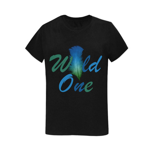 Wild One Women's T-Shirt in USA Size (Two Sides Printing)