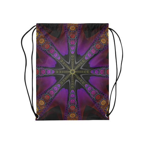 Folklore Medium Drawstring Bag Model 1604 (Twin Sides) 13.8"(W) * 18.1"(H)