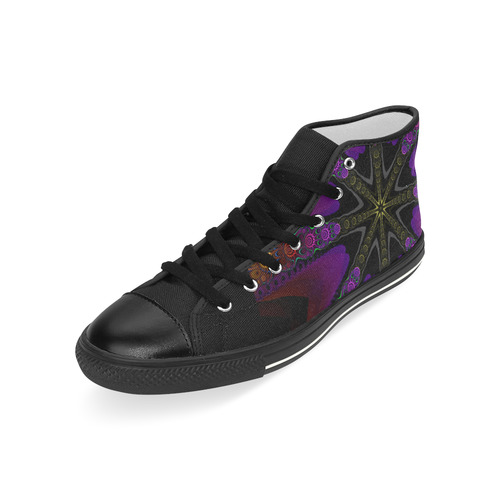 Folklore Men’s Classic High Top Canvas Shoes (Model 017)