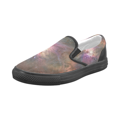 Orion Nebula Hubble 2006 Men's Slip-on Canvas Shoes (Model 019)
