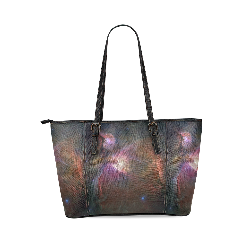 Orion Nebula Hubble 2006 Leather Tote Bag/Large (Model 1640)