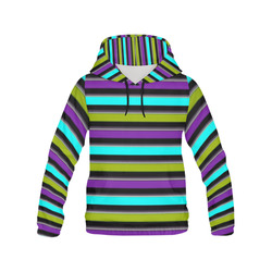 retro stripe 1 All Over Print Hoodie for Men (USA Size) (Model H13)