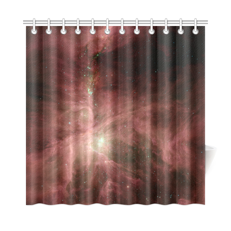 The Sword of Orion Shower Curtain 72"x72"