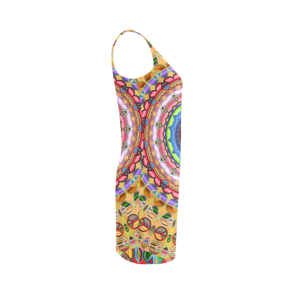 Peace Mandala Medea Vest Dress (Model D06)