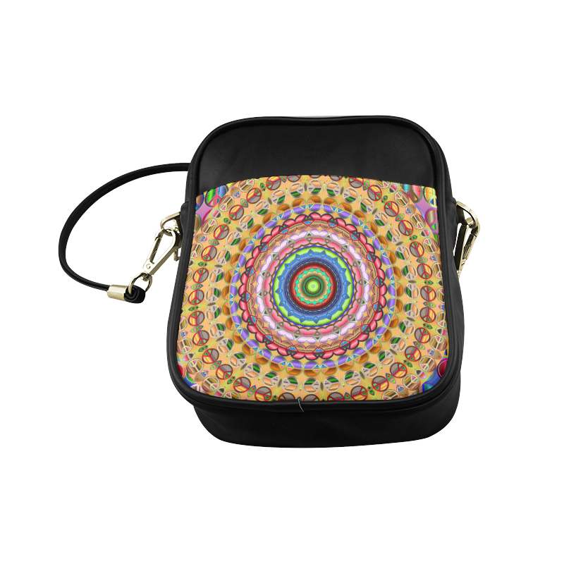 Peace Mandala Sling Bag (Model 1627)