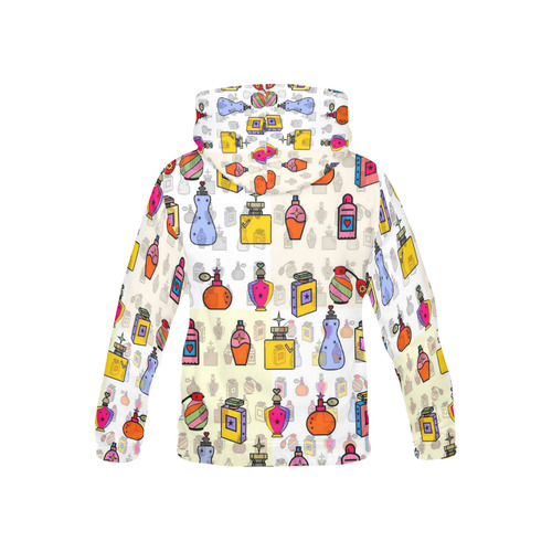 Flakon Popart by Nico Bielow All Over Print Hoodie for Kid (USA Size) (Model H13)