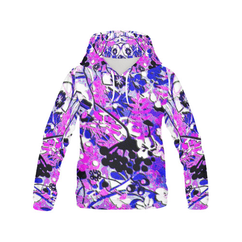 floral All Over Print Hoodie for Men (USA Size) (Model H13)
