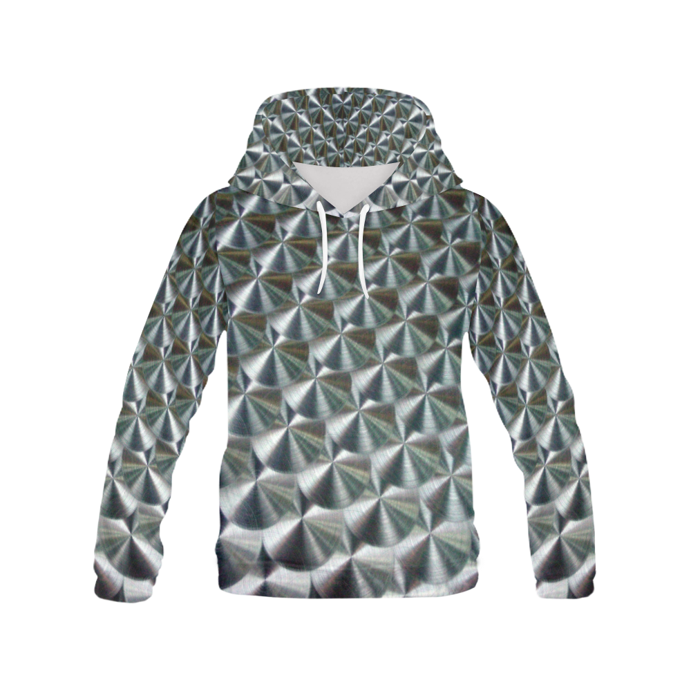 Metal Swirl by Martina Webster All Over Print Hoodie for Women (USA Size) (Model H13)