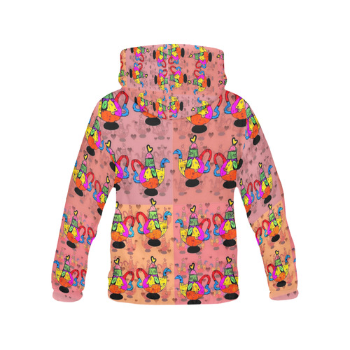 Marvelous by Nico Bielow All Over Print Hoodie for Women (USA Size) (Model H13)