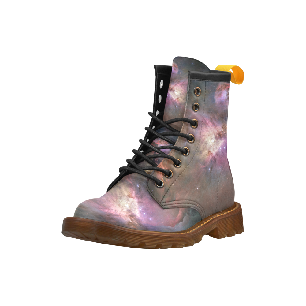 Orion Nebula Hubble 2006 High Grade PU Leather Martin Boots For Women Model 402H
