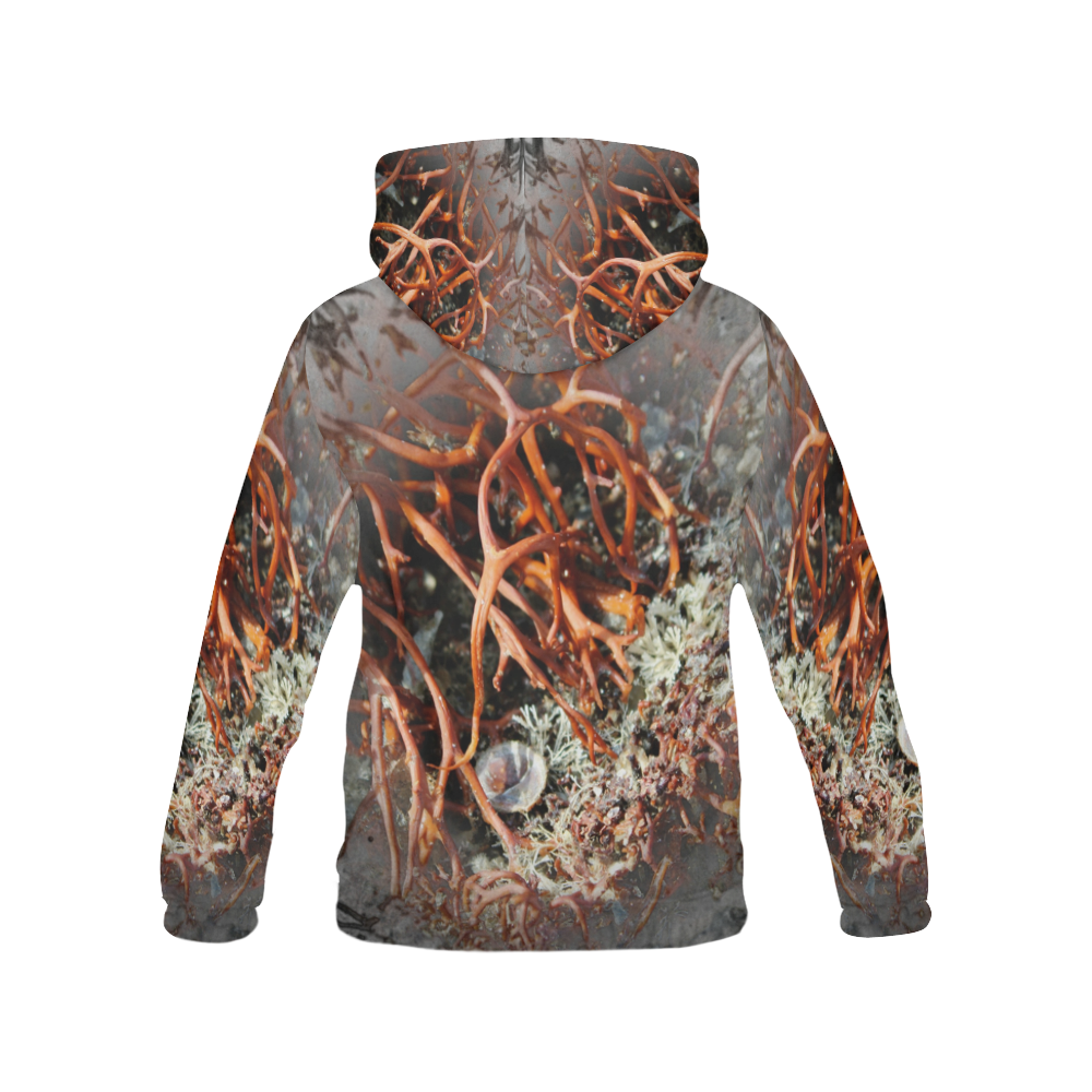 Sea weed Gothic by Martina Webster All Over Print Hoodie for Women (USA Size) (Model H13)