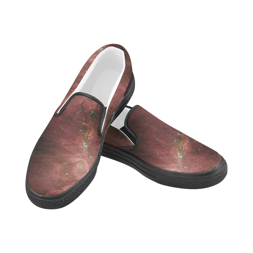 The Sword of Orion Women's Slip-on Canvas Shoes (Model 019)