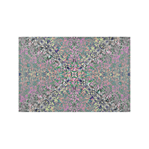 Watercolor Holograms Fractal Abstract Placemat 12’’ x 18’’ (Set of 6)