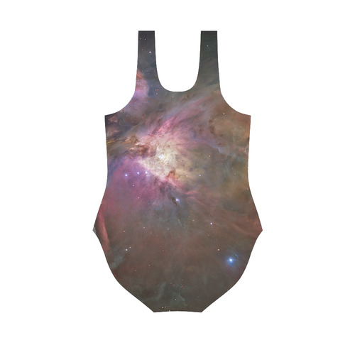 Orion Nebula Hubble 2006 Vest One Piece Swimsuit (Model S04)