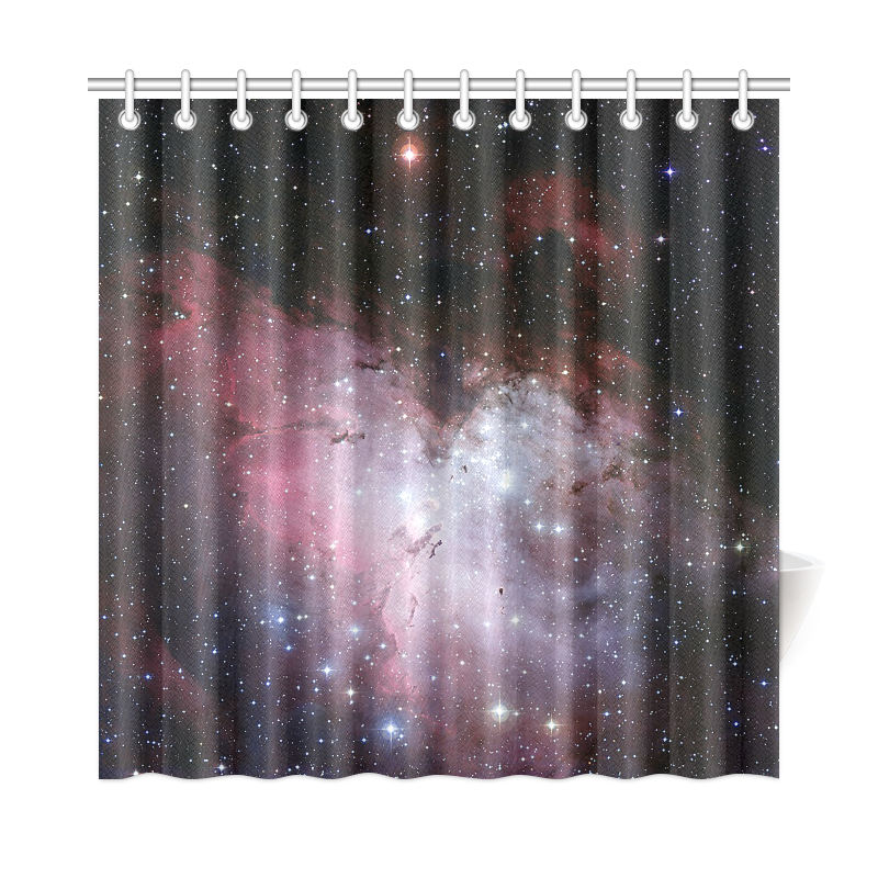 Eagle Nebula Shower Curtain 72"x72"