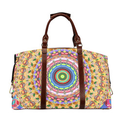 Peace Mandala Classic Travel Bag (Model 1643) Remake